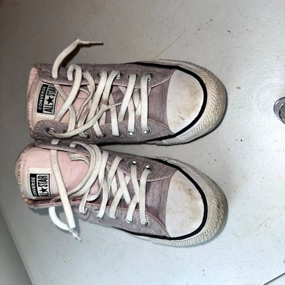 Converse All-Star Dusty Pink Mid-Top Sneakers